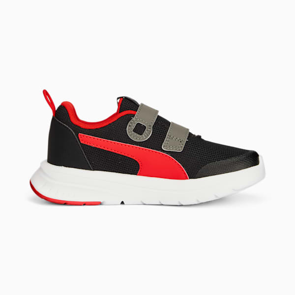 Scuderia Ferrari Evolve PTC V Motorsport Kid's Shoes, PUMA Black-Rosso Corsa, extralarge-IND