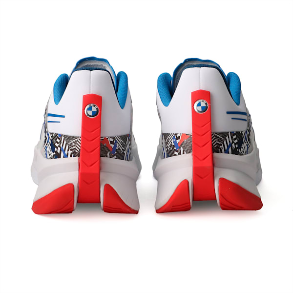 メンズ BMW MMS LGND ASSEMBLY スニーカー, Puma White-Fiery Red, extralarge-JPN