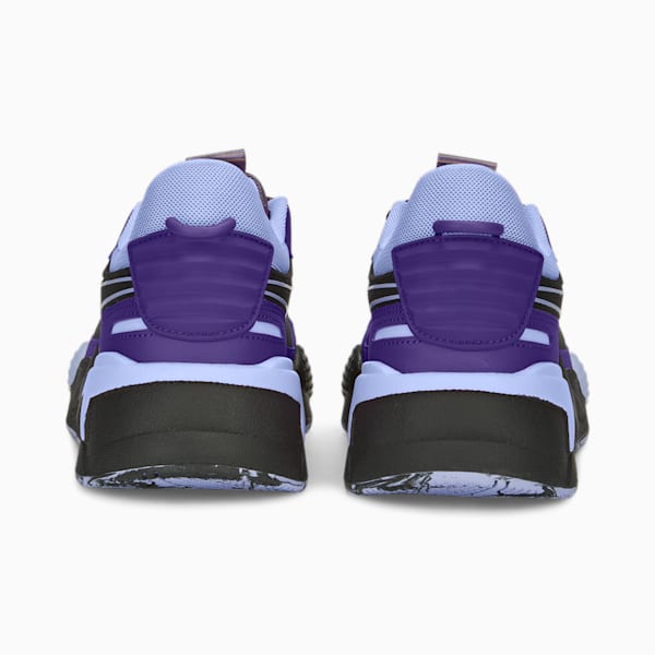 PUMA x FINAL FANTASY XIV RS-X Esports Sneakers, Purple Charcoal-PUMA Black-Electric Orchid, extralarge