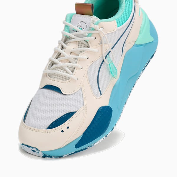 ユニセックス PUMA x FINAL FANTASY XIV RS-X スニーカー, PUMA White-Dusty Aqua