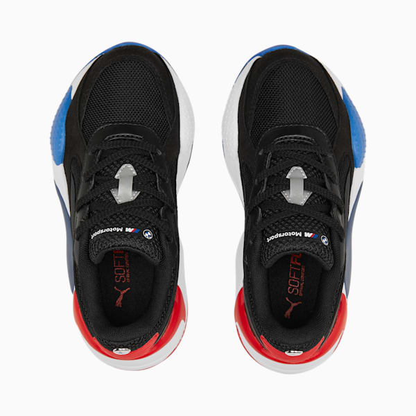 Zapatos deportivos BMW M Motorsport RS-X para niños, PUMA Black-Pop Red, extralarge