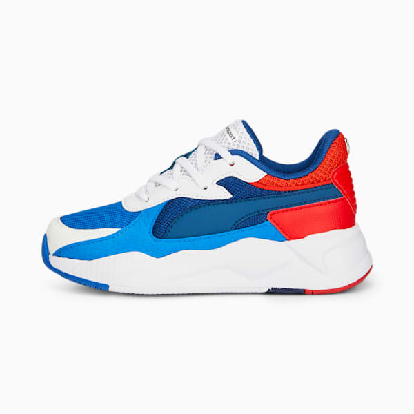 BMW M Motorsport RS-X Little Kids' Sneakers, PUMA White-Pop Red, extralarge