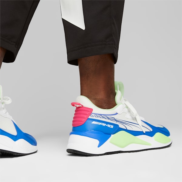 Mercedes AMG Petronas  RS-X Unisex Sneakers, PUMA White-Royal Sapphire