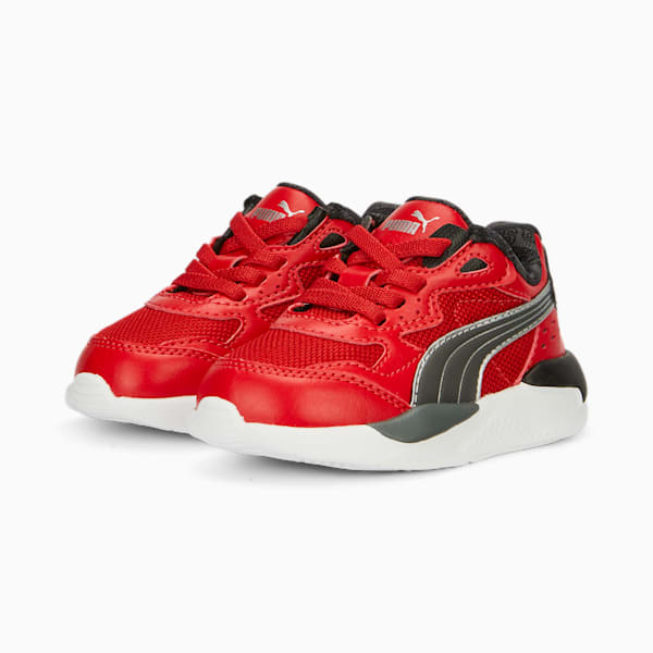 Scuderia Ferrari X-Ray Speed Motorsport Toddlers' Sneakers, Rosso Corsa-PUMA Black, extralarge