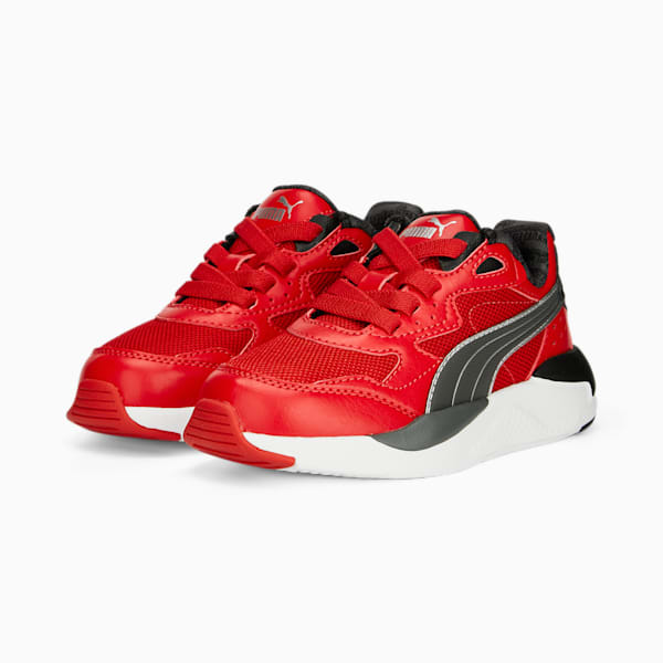 Scuderia Ferrari X-Ray Speed SOFTFOAM+ Motorsport Sneakers Kids, Rosso Corsa-PUMA Black, extralarge-GBR