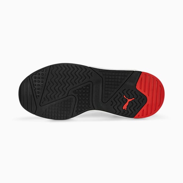 Chaussures de sports motorisés Scuderia Ferrari X-Ray Speed, PUMA Black-Rosso Corsa, extralarge