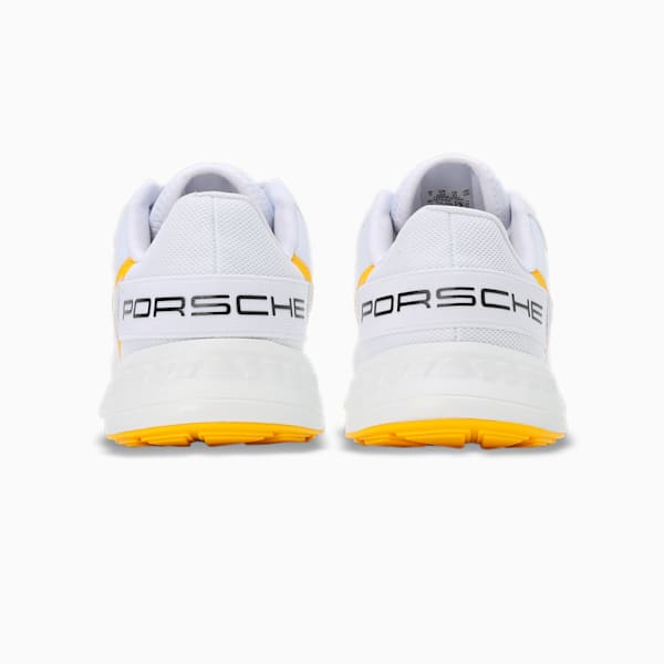 Porsche Legacy Tiburion Logo Unisex Sneakers, PUMA White-PUMA White, extralarge-IND