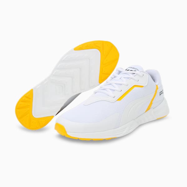 Porsche Legacy Tiburion Logo Sneakers, PUMA White-PUMA White, extralarge-IND