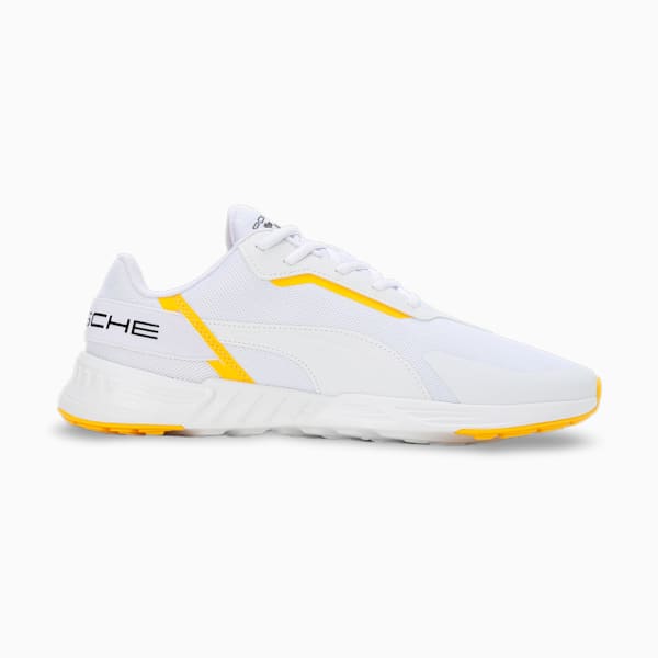 Porsche Legacy Tiburion Logo Sneakers, PUMA White-PUMA White, extralarge-IND