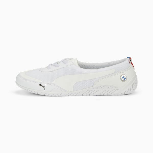 BMW M Motorsport RDG Cat Balle Women's Ballerinas, PUMA White-PUMA White, extralarge-IND