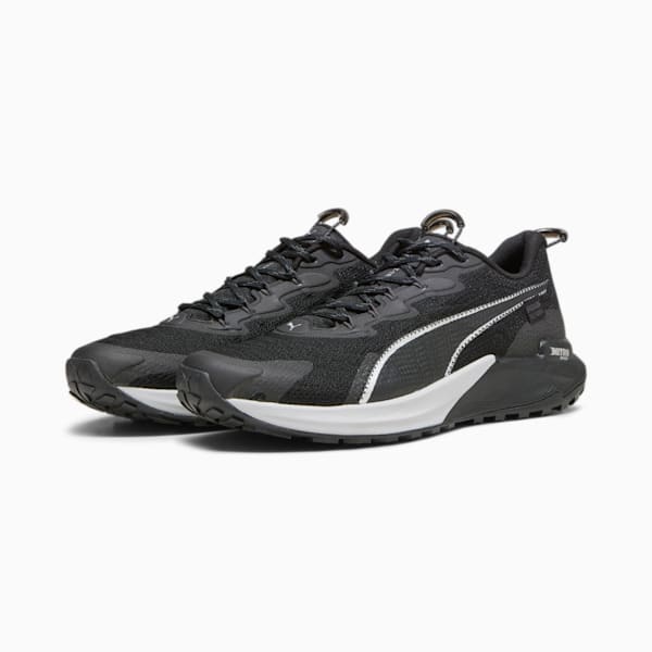 Fast-Trac NITRO 2 Men's Running Shoes, PUMA Black-Dark Coal, extralarge-IND