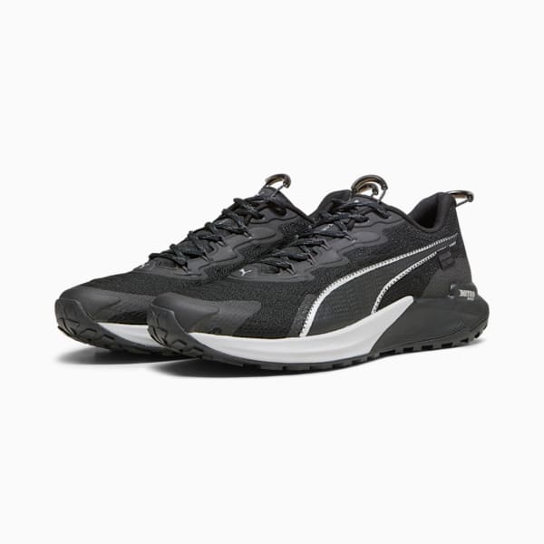 SEASONS Fast-Trac NITRO™ 2 Men's Running Shoes, PUMA Black-Dark Coal, extralarge