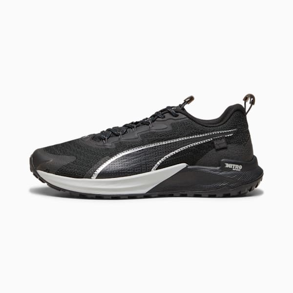 Fast-Trac NITRO 2 Men's Running Shoes, PUMA Black-Dark Coal, extralarge-IND