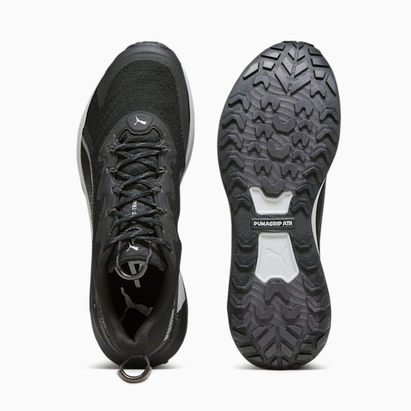 Tenis para carrera de montaña Fast-Trac NITRO 2 para hombre, PUMA Black-Dark Coal, extralarge