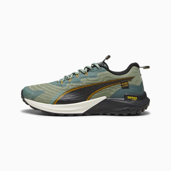 Fast-Trac NITRO™ 2 Men's Running Shoes, Eucalyptus-Amber-Alpine Snow-PUMA Black, extralarge-IND