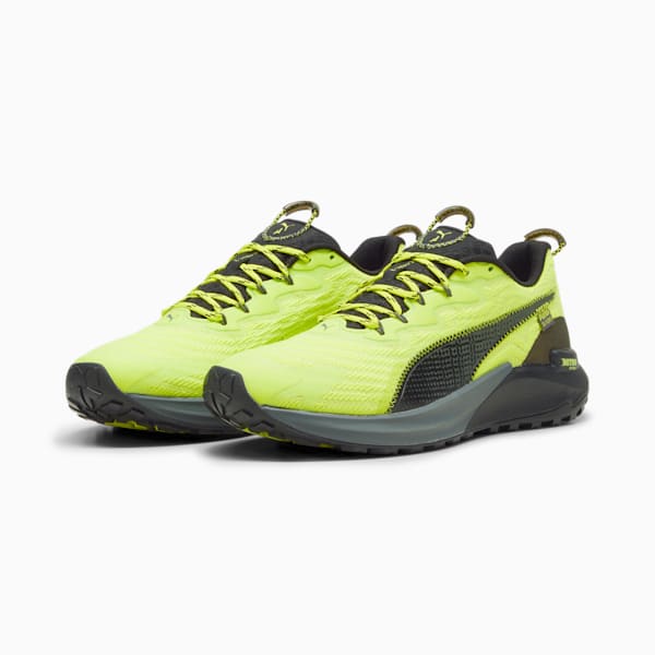 Tenis para carrera de montaña Fast-Trac NITRO 2 para hombre, Lime Pow-Electric Lime-Cool Dark Gray, extralarge