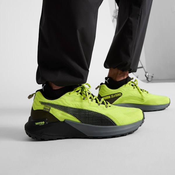 Tenis para carrera de montaña Fast-Trac NITRO 2 para hombre, Lime Pow-Electric Lime-Cool Dark Gray, extralarge