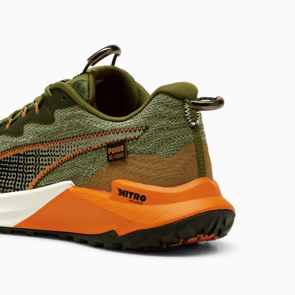 Tenis para carrera de montaña Fast-Trac NITRO 2 para hombre, Olive Green-Myrtle-Ginger Tea, extralarge