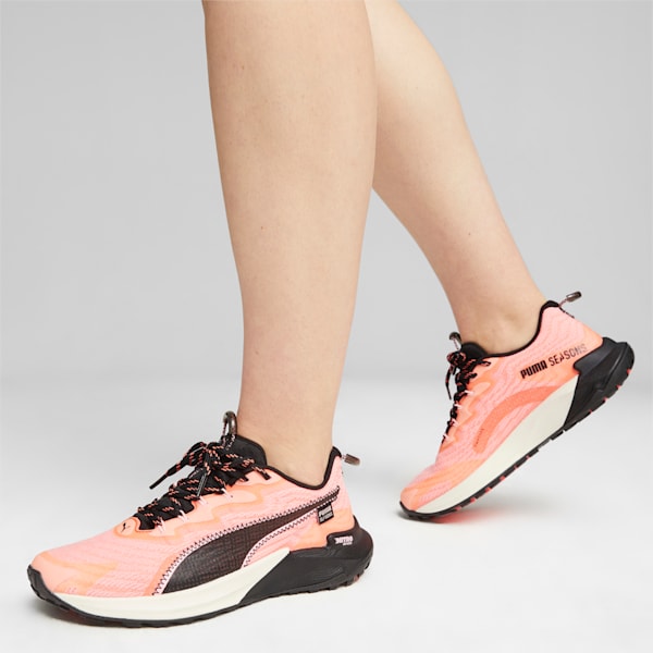 Fast-Trac NITRO 2 Women's Running Shoes, Neon Sun-Alpine Snow-PUMA Black, extralarge-IND