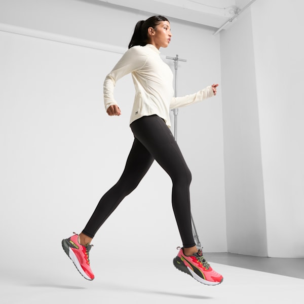 Tenis de carrera de montaña para mujer Fast-Trac NITRO 2, Active Red-Passionfruit-Mineral Gray, extralarge