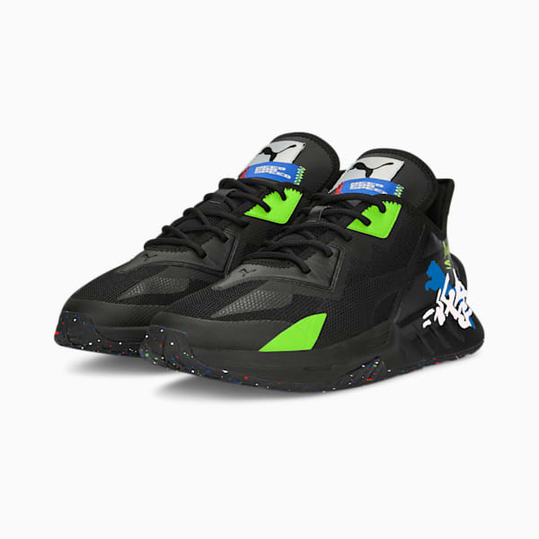 PUMA x NEED FOR SPEED Maco SL Sneakers, PUMA Black-PUMA Black