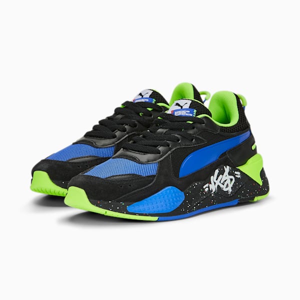 PUMA x NFS RS-X Sneakers, PUMA Black-Royal Sapphire, extralarge-IND