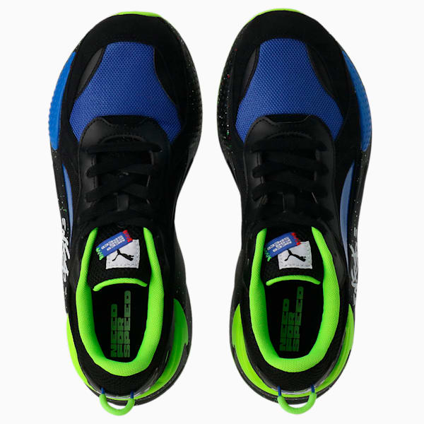 ユニセックス PUMA x NEED FOR SPEED RS-X スニーカー, PUMA Black-Royal Sapphire, extralarge-JPN