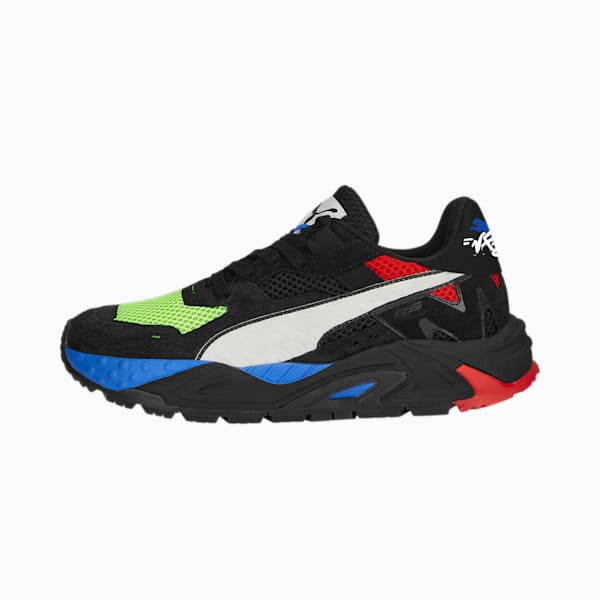 PUMA x NFS RS-Track Sneakers, PUMA Black-PUMA White-Fizzy Apple, extralarge-IND