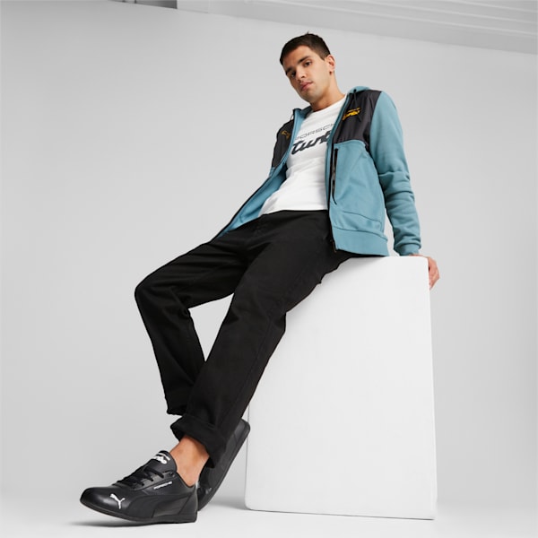 Porsche Legacy Neo Cat Sneakers, PUMA Black-Lemon Chrome, extralarge-IND