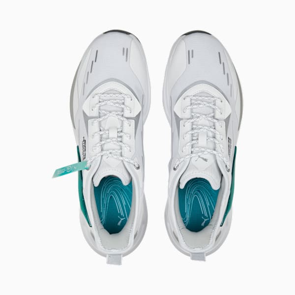 Mercedes AMG Petronas Zenonspeed Sneakers, PUMA White-Spectra Green, extralarge-IND