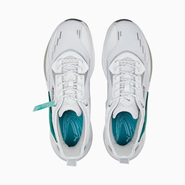 Mercedes AMG Petronas Zenonspeed Unisex Sneakers, PUMA White-Spectra Green, extralarge-IND