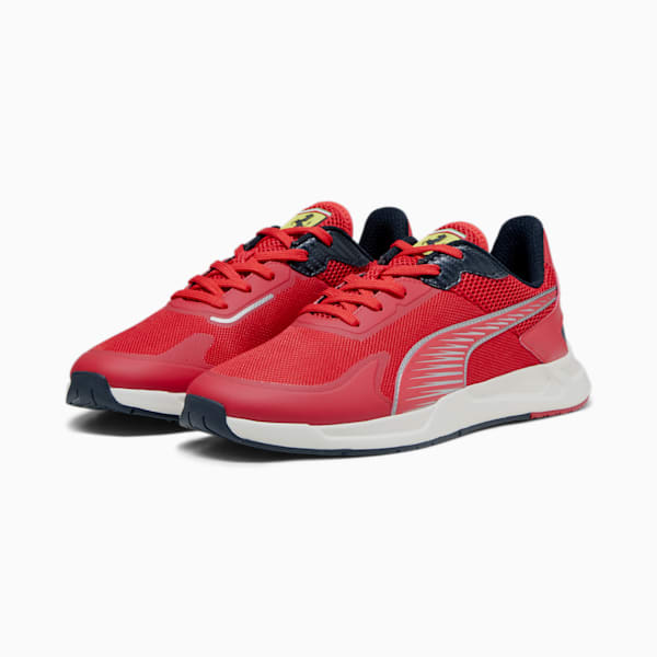 Scuderia Ferrari IonicSpeed Unisex Driving Shoes, Rosso Corsa-Warm White, extralarge-IND