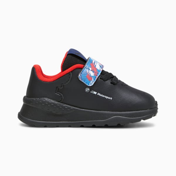BMW M Motorsport Anzarun Toddlers' Driving Shoes, PUMA Black-Cool Cobalt, extralarge