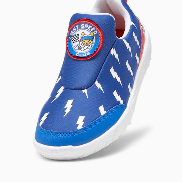 BMW M Motorsport Bao Kart Kid's Driving Shoes, Pro Blue-PUMA White-Pop Red, extralarge-IND