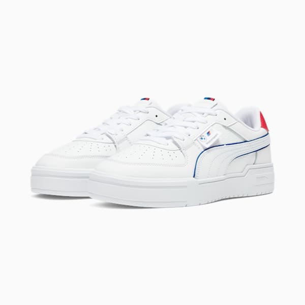 BMW M Motorsport CA Pro Sneakers, PUMA White-PUMA White, extralarge