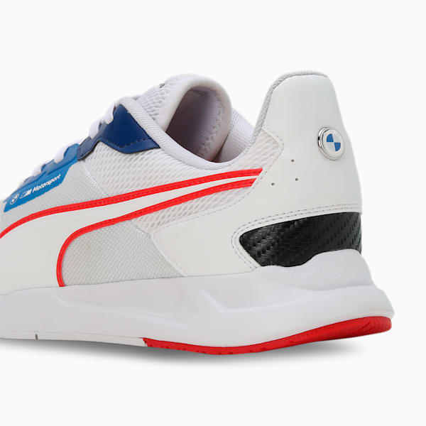 BMW M Motorsport IonicSpeed Unisex Sneakers, PUMA White-Pop Red, extralarge-IND