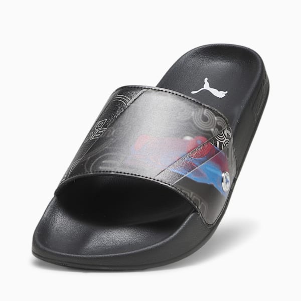 BMW M Motorsport Leadcat 2.0 Graphic Unisex Slides, PUMA Black, extralarge-IDN