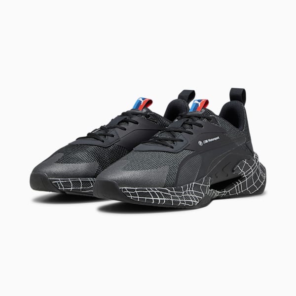 BMW M Motorsport LGND Renegade Camo Unisex Sneakers, PUMA Black, extralarge-AUS