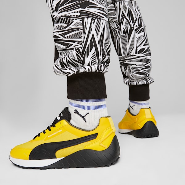 Tenis para conducir Porsche Legacy SPEEDFUSION, Lemon Chrome-PUMA Black-PUMA White, extralarge