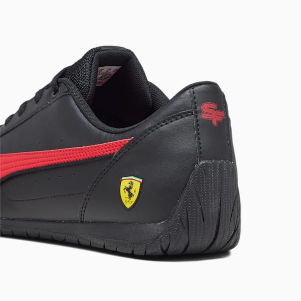 Scuderia Ferrari Neo Cat Unisex Driving Shoes, PUMA Black-Rosso Corsa, extralarge-IDN
