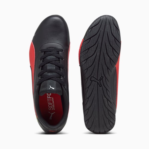 Scuderia Ferrari Neo Cat Men's Driving Shoes, PUMA Black-Rosso Corsa, extralarge