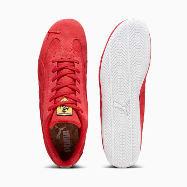 Zapatos para conducir Scuderia Ferrari Speedcat, Rosso Corsa-PUMA White, extralarge