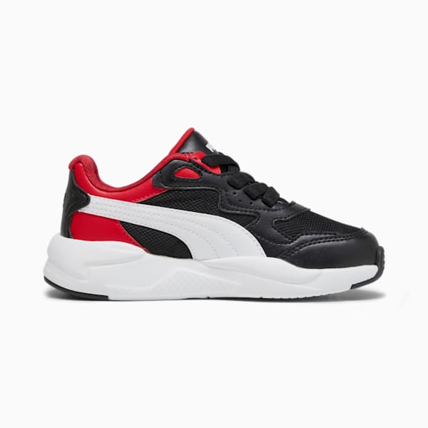 Scuderia Ferrari X-Ray Speed Little Kids' Driving Shoes, PUMA Black-PUMA White, extralarge