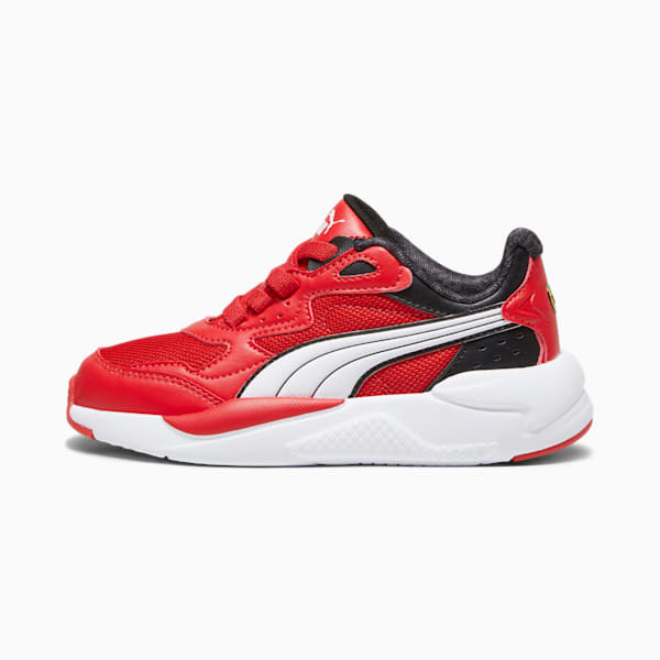 Scuderia Ferrari X-Ray Speed Kids' Driving Shoes, Rosso Corsa-PUMA White, extralarge-GBR