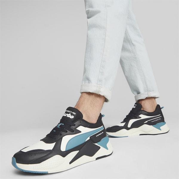 Porsche Legacy RS-X Unisex Sneakers, PUMA Black-Bold Blue-PUMA White, extralarge-IND