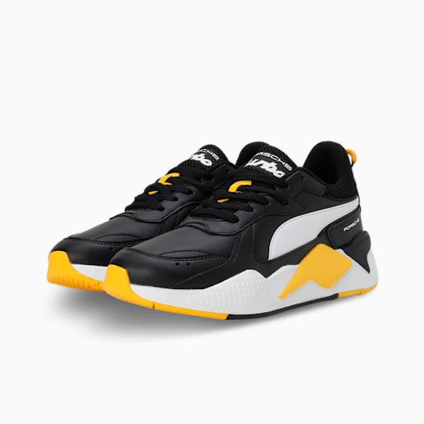 Porsche Legacy RS-X Sneakers, PUMA Black-Lemon Chrome-PUMA White, extralarge-IND