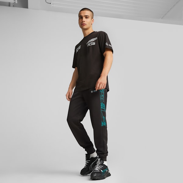 Mercedes-AMG Petronas Motorsport Mirage Sport Asphalt Unisex Sneakers, PUMA Black-Spectra Green, extralarge-IND