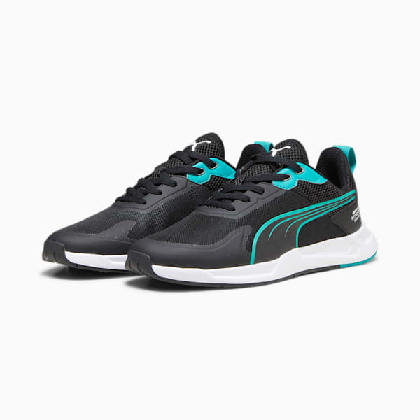 Mercedes-AMG PETRONAS IONICspeed Driving Shoes, PUMA Black-Spectra Green-PUMA White, extralarge-IND