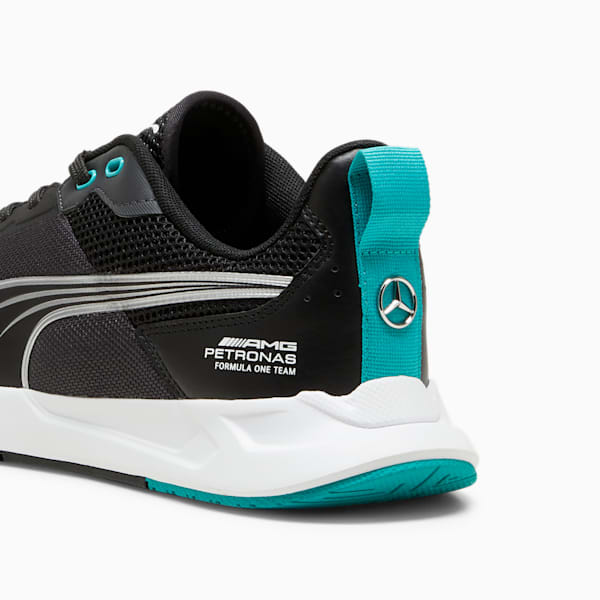 Mercedes-AMG PETRONAS IONICspeed Men's Driving Shoes, PUMA Black-PUMA Silver, extralarge