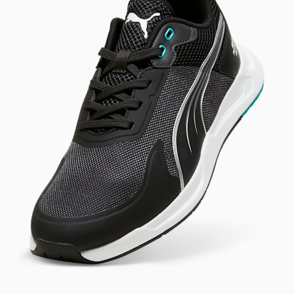 Mercedes-AMG PETRONAS IONICspeed Men's Driving Shoes, PUMA Black-PUMA Silver, extralarge